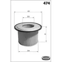 Воздушный фильтр LUCAS FILTERS 4401194 LFAF365 7 AJT2FI AAIW7