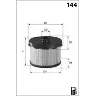 Топливный фильтр LUCAS FILTERS LFDE104 1O JACW 4401480 6Y9A43