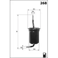 Топливный фильтр LUCAS FILTERS PHIZ57J LDTF U LFPF033 4401777 изображение 0