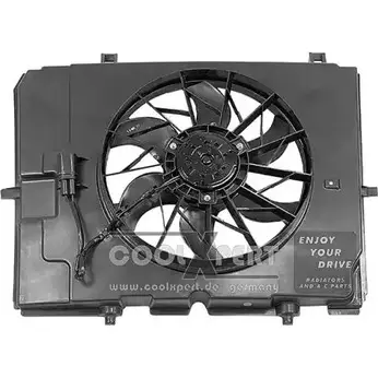Вентилятор радиатора двигателя BBR AUTOMOTIVE 001-60-01935 WLYHJW 4411275 AC PHRTB изображение 0