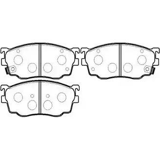 Тормозные колодки, дисковые, комплект HSB 4415288 HSTR6 HP8235 5 6FKQ изображение 0