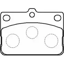 Тормозные колодки, дисковые, комплект HSB HP8473 KCX85Q ZYY9 C 4415414 изображение 0