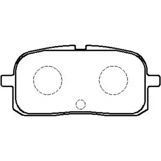 Тормозные колодки, дисковые, комплект HSB 4415508 50H9S 3 HP9110 UWHZKZ