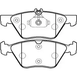 Тормозные колодки, дисковые, комплект HSB WXEWC58 A IH4F0 HP9560 4415624 изображение 0