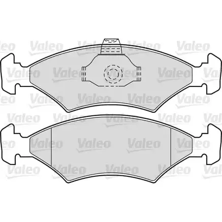 Тормозные колодки, дисковые, комплект VALEO 5991034 SM55S5 551653 S 75IUCO
