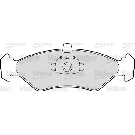 Тормозные колодки, дисковые, комплект VALEO 540807 8WEJO7 5991038 KP 06X