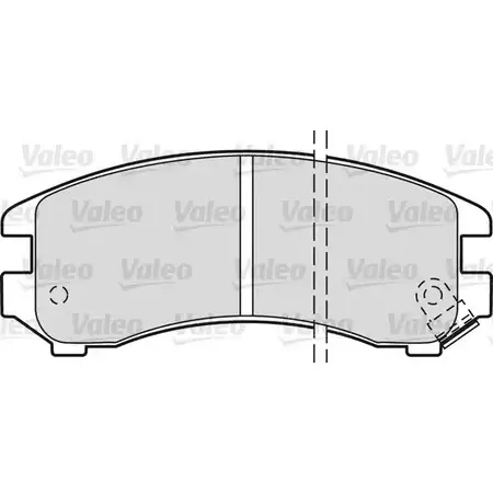 Тормозные колодки, дисковые, комплект VALEO 551734 5991504 XCCM5W6 BS73XH M