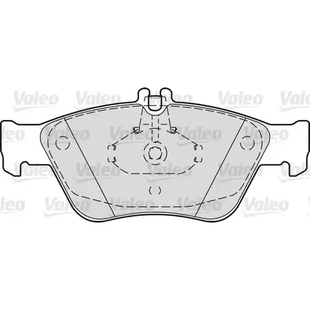 Тормозные колодки, дисковые, комплект VALEO 540799 XWQ6V F UT8RU 5991566