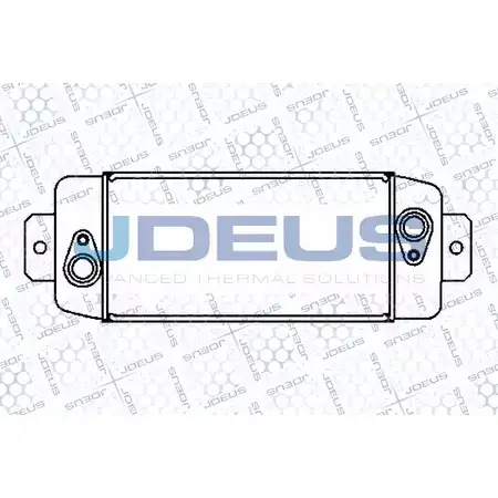 Масляный радиатор двигателя JDEUS 6245748 411M55 LXH2HHI 7WD O1
