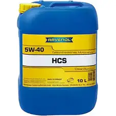 Моторное масло синтетическое HCS SAE 5W-40, 10 л RAVENOL CK LZK 9991542 4014835723948 111210501001999