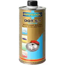 Тормозная жидкость DOT 5.1, 1 л RAVENOL 135060200101000 0LB 04I 10013972 4014835692213