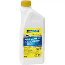 Охлаждающая жидкость TTC - Protect C11 Premix -40 186,C, 1.5 л RAVENOL TV4GQS D 10014122 WD61K 1410105-150-01-999