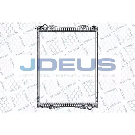 Радиатор охлаждения двигателя JDEUS KN5XD 141M05 21325180 V PM46