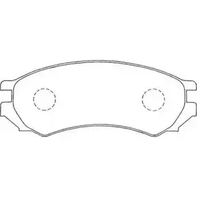 Тормозные колодки дисковые, комплект AISIN 59017366 FD FKW7 ASN-196 5411450605946