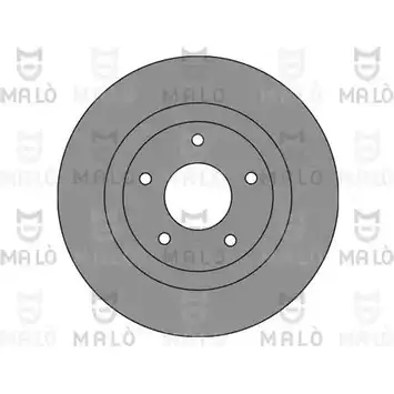 Тормозной диск MALO 62440180 T YS959 1110364 изображение 0