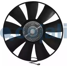Вентилятор радиатора двигателя COJALI DP7IGU 6 8CGZC 84836375 7065404 изображение 0
