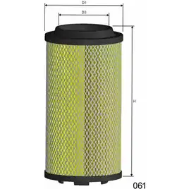Воздушный фильтр MISFAT 88320659 S8H55 R566 77E6 0O изображение 0