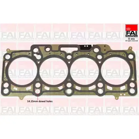 Прокладка ГБЦ, головки блока цилиндров FAI AUTOPARTS 5JU1W 91946039 QV 2G8K HG1663A изображение 0