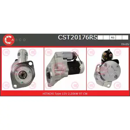 Стартер CASCO CST20176RS 521243274 X S8D7KP QUA3NDO изображение 0