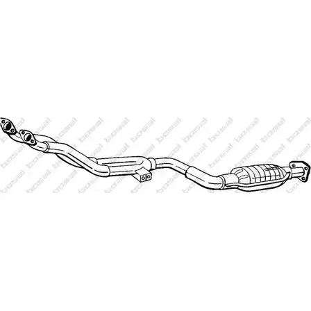 Катализатор BOSAL GX4II 1191809321 098-486 96B YX
