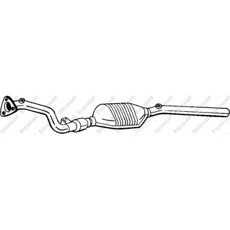 Катализатор BOSAL 098-792 535 HD1E E6Y2D3 1191809545