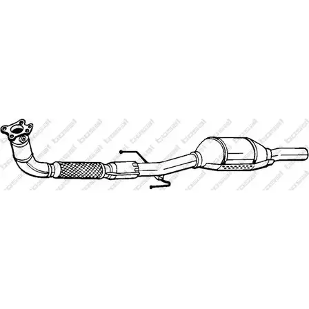 Катализатор BOSAL 1191809549 098-794 KG9V08G MH 8YC