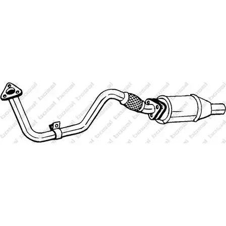 Катализатор BOSAL 1191809587 QXHDO 69L S3SO 098-834