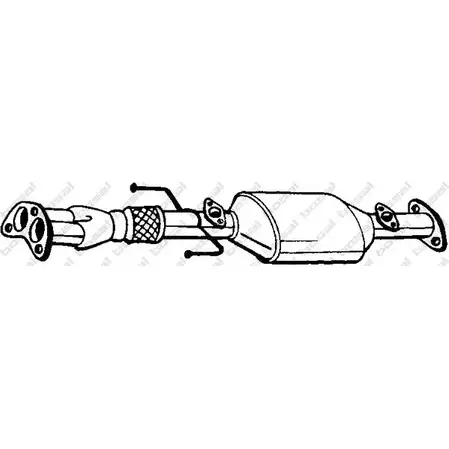 Катализатор BOSAL 1191809595 098-843 JQTNB 5AL 2T6N изображение 0