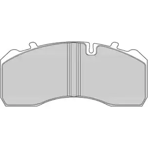 Тормозные колодки, дисковые, комплект ABEX 1192224908 G6941FE ZY37P 2919 7