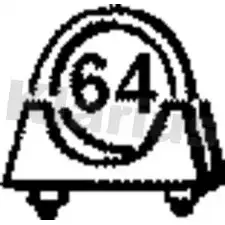 Хомут глушителя KLARIUS SYA22 MGJEPQ 1192281947 C X9VB изображение 0