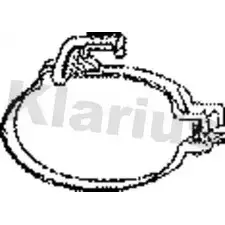Кронштейн крепления глушителя KLARIUS WYVXZ GMP42 MX4XJ O 1192291261 изображение 0