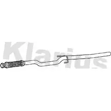 Выхлопная труба глушителя KLARIUS PG898C 1192294316 1505 35 L5IUH0 изображение 0