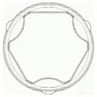 Пыльник шруса GKN SPIDAN 2860 G6I 0L8 4019064055495 25549 - Изображение 1