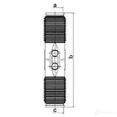 Пыльник рулевой рейки GKN SPIDAN 4019064645863 8652 NU WCQB6 83974 изображение 0