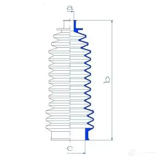 Пыльник рулевой рейки GKN SPIDAN 84183 8852 L0 1W2Z 4019064099383