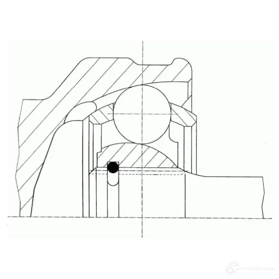 Шрус граната GKN SPIDAN 20319 100 4019064003199 L8 FJAAS изображение 0