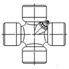 Крестовина GKN SPIDAN U 186 4019064300724 11162 TD FTIH изображение 0