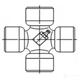 Крестовина кардана GKN SPIDAN TCAA K 451706598 U911 4019064303633 изображение 2