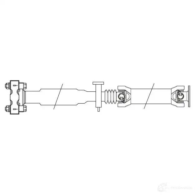 Кардан GKN SPIDAN 1437758170 GKNP20032 ZO DP23