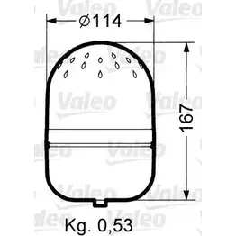 Проблесковый маячок VALEO 040012 GIAK55 400 12 1193412203
