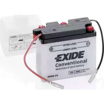 Аккумулятор 4 ач прямая 35 а 6 в 101x47x95 EXIDE 1193429286 BYEVDJX 6N4B2A 004 012 001 изображение 0