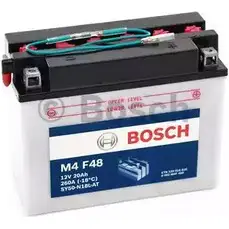 Аккумулятор 20 ач обратная 260 а 12 в 206x91x170 BOSCH 520 016 020 12V 20AH 260A 1193434670 0092M4F480