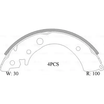 Тормозные колодки, комплект Bosch 0 986 AB0 804 1193486691 BSH0804 B 1611 изображение 0