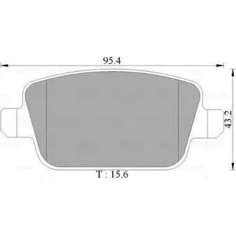 Тормозные колодки, дисковые, комплект Bosch DB1999 1193487032 B P1144 0 986 AB1 144