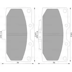 Тормозные колодки, дисковые, комплект Bosch BP2657 1193489132 8298-D 1182 0 986 AB2 657 изображение 0