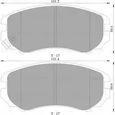 Тормозные колодки, дисковые, комплект Bosch 1193489252 0 986 AB3 039 BP30 39 K219 изображение 0