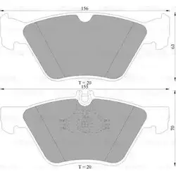 Тормозные колодки, дисковые, комплект Bosch BP49 92 1193490058 0 986 AB4 992 DB1403 изображение 0