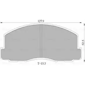 Тормозные колодки, дисковые, комплект Bosch DB319 1193491052 0 986 AB9 003 BP9 003