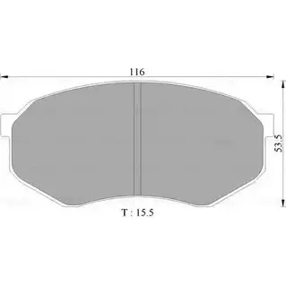 Тормозные колодки, дисковые, комплект Bosch 0 986 AB9 029 B P9029 DB1141 1193491137