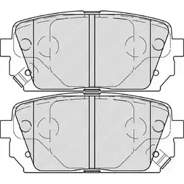 Тормозные колодки, дисковые, комплект Ferodo FSL4193 24492 1193648508 2 4491 изображение 0